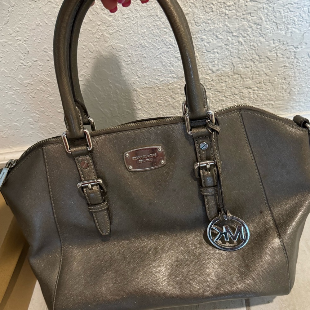 Michael Kors tote, PEWTER